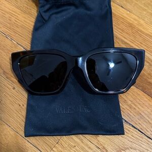 Valentino Women's Sunglasses in Sleek Black